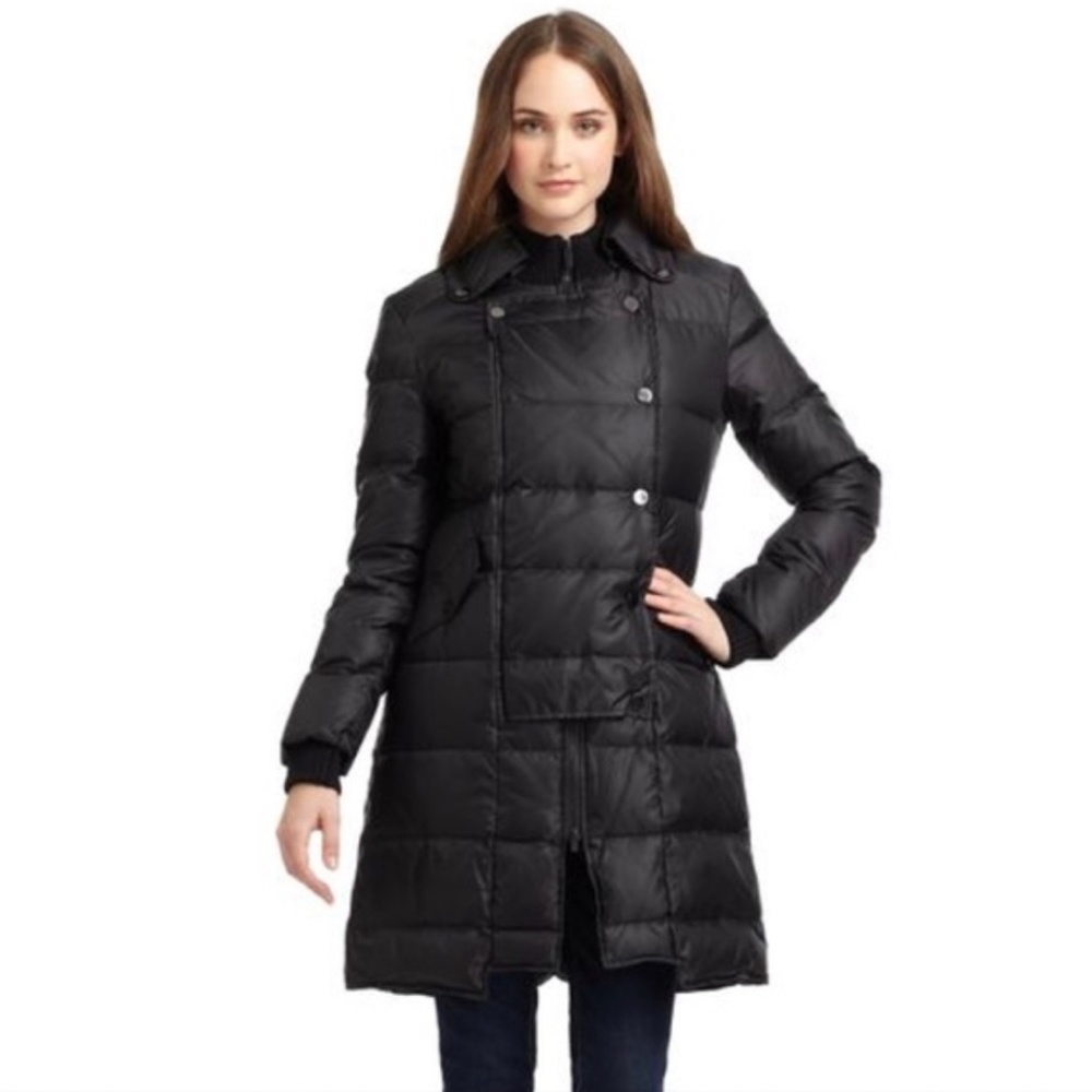 BCBGMAXAZRIA - ‘Beckett’ Black Puffer Coat